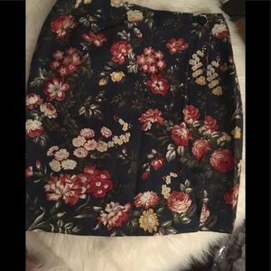 Chelsea Campbell Linen Wrap Skirt